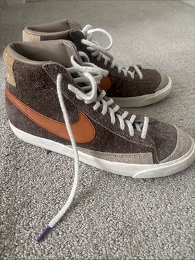 Nike Blazer Mid Brown Hairy Suede